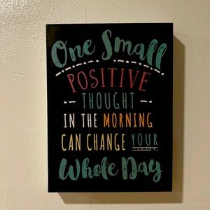 Positive decor